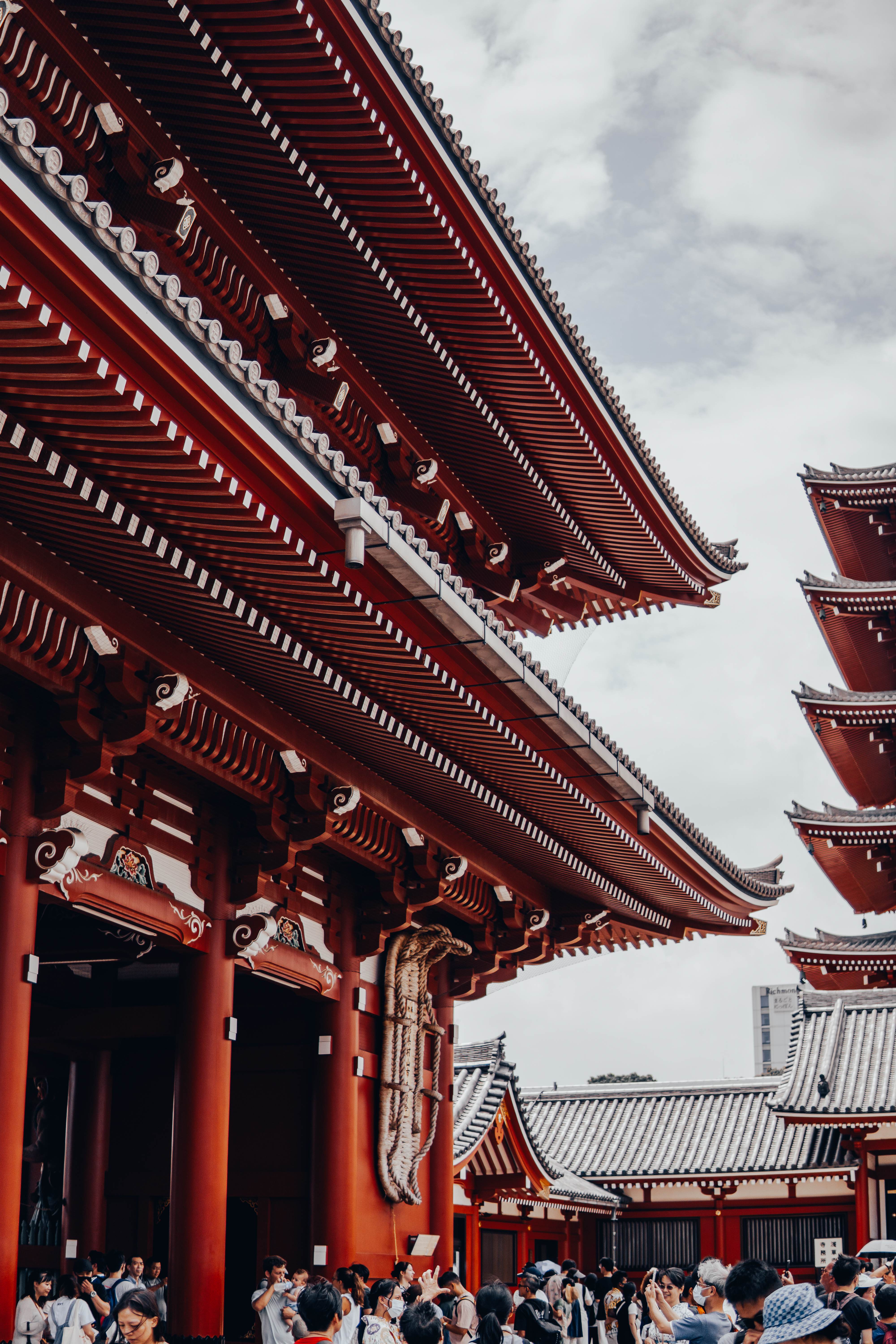 Templo de Asakusa en Tokio, disparado a 24mm.